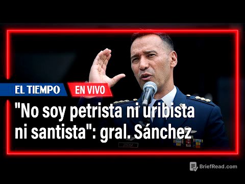 "No soy petrista ni uribista ni santista": general (r) Pedro Sánchez, nuevo Mindefensa
