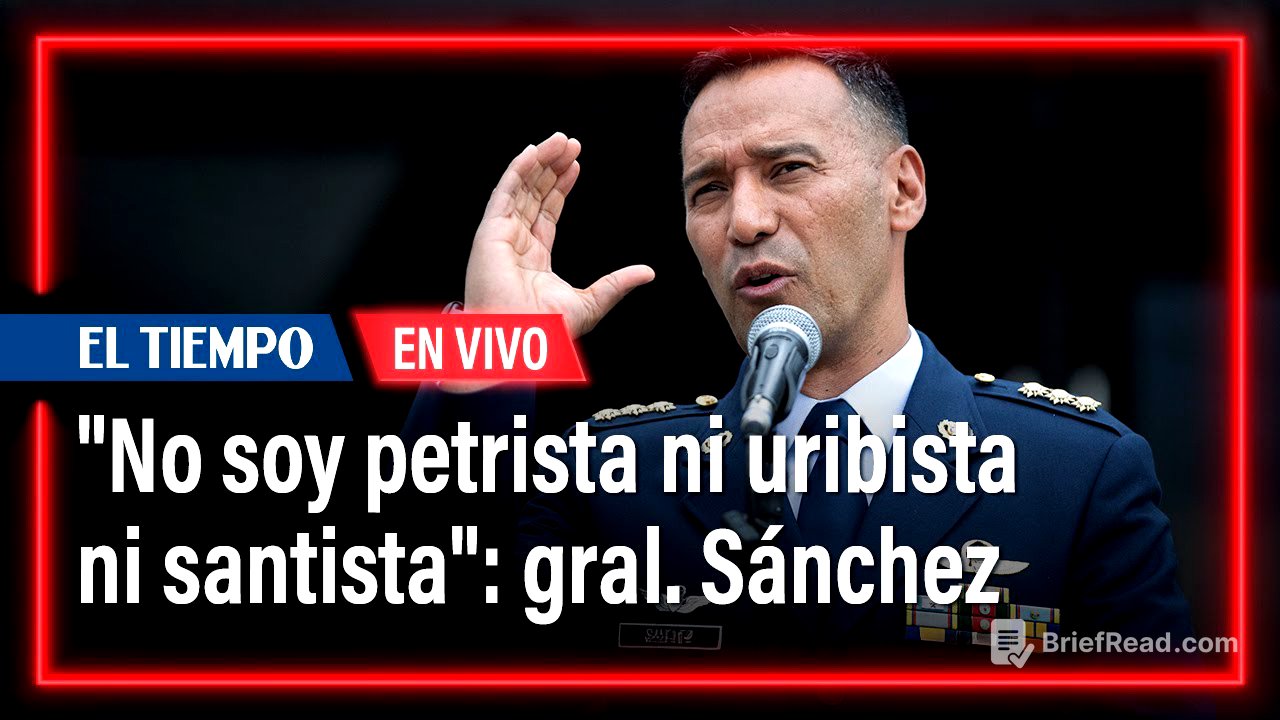 "No soy petrista ni uribista ni santista": general (r) Pedro Sánchez, nuevo Mindefensa