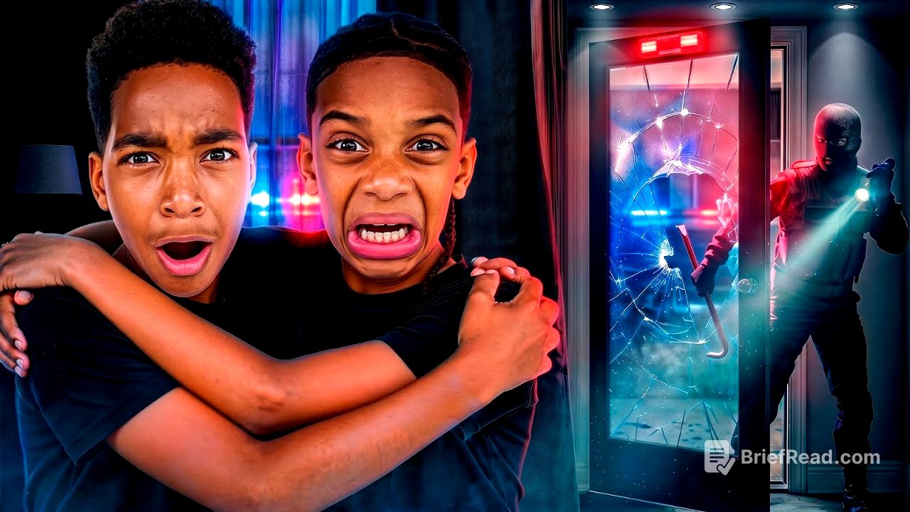 SOMEONE BROKE INTO OUR HOUSE!!