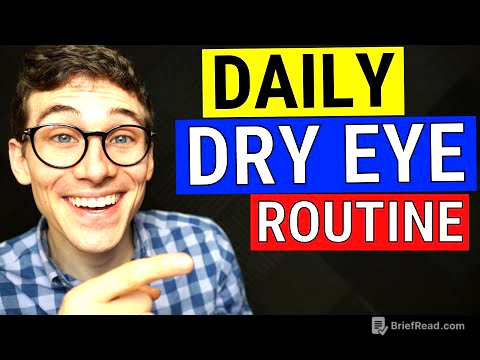 My Natural Dry Eye Home Treatment Routine - (home remedies for dry eyes)