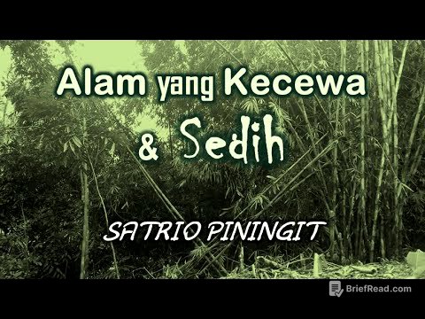 Alam yang Kecewa dan Sedih - SATRIO PININGIT