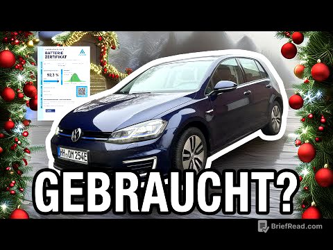 Gebrauchtes Elektroauto - 2020 VW e-Golf mit Batteriecheck