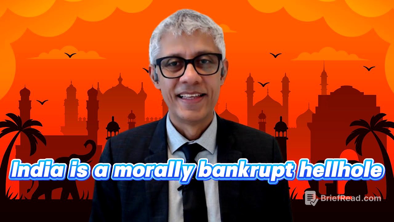 Jayant Bhandari: India is a morally bankrupt hellhole, government propelled by corruption.