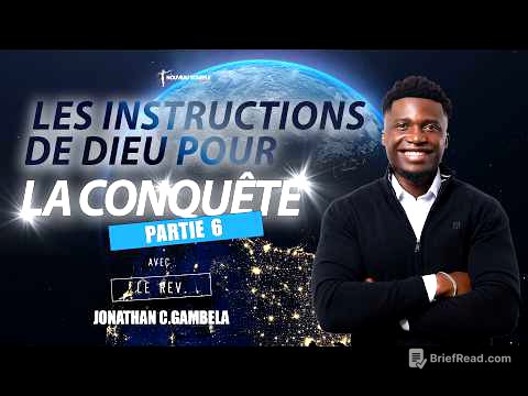 LES INSTRUCTIONS DE DIEU POUR LA CONQUÊTE - PARTIE 6 - AVEC LE REV. JONATHAN C.GAMBELA