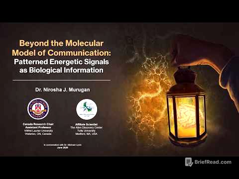 "Beyond the Molecular Model of Communication" by Nirosha Murugan