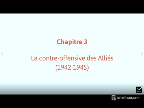 Histoire Tle : la contre-offensive des Alliés (1942-1945) - carte animée