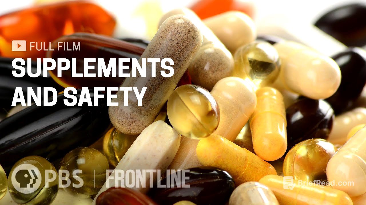 Supplements and Safety (full documentary) | Hidden Dangers of Vitamins & Supplements | FRONTLINE