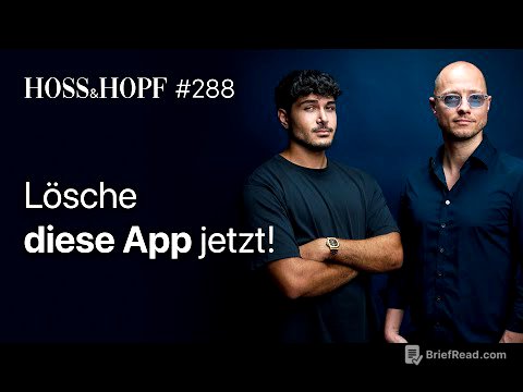 Die Dopamin-Apokalypse: Wie endloses Swipen dein Gehirn zerstört! - Hoss und Hopf #288