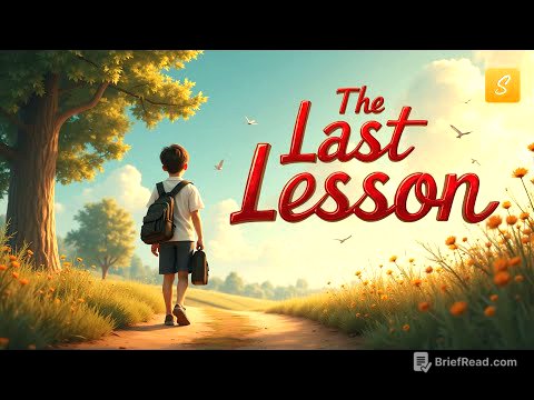 The Last Lesson Class 12 | Class 12 English Chapter 1 | Animation | CBSE | NCERT