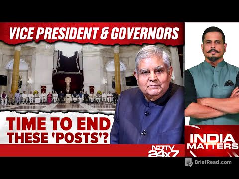 Jagdeep Dhankhar Resigns | Costly, Needless 'Royal' Relics: Retirement Home For Loyalists?