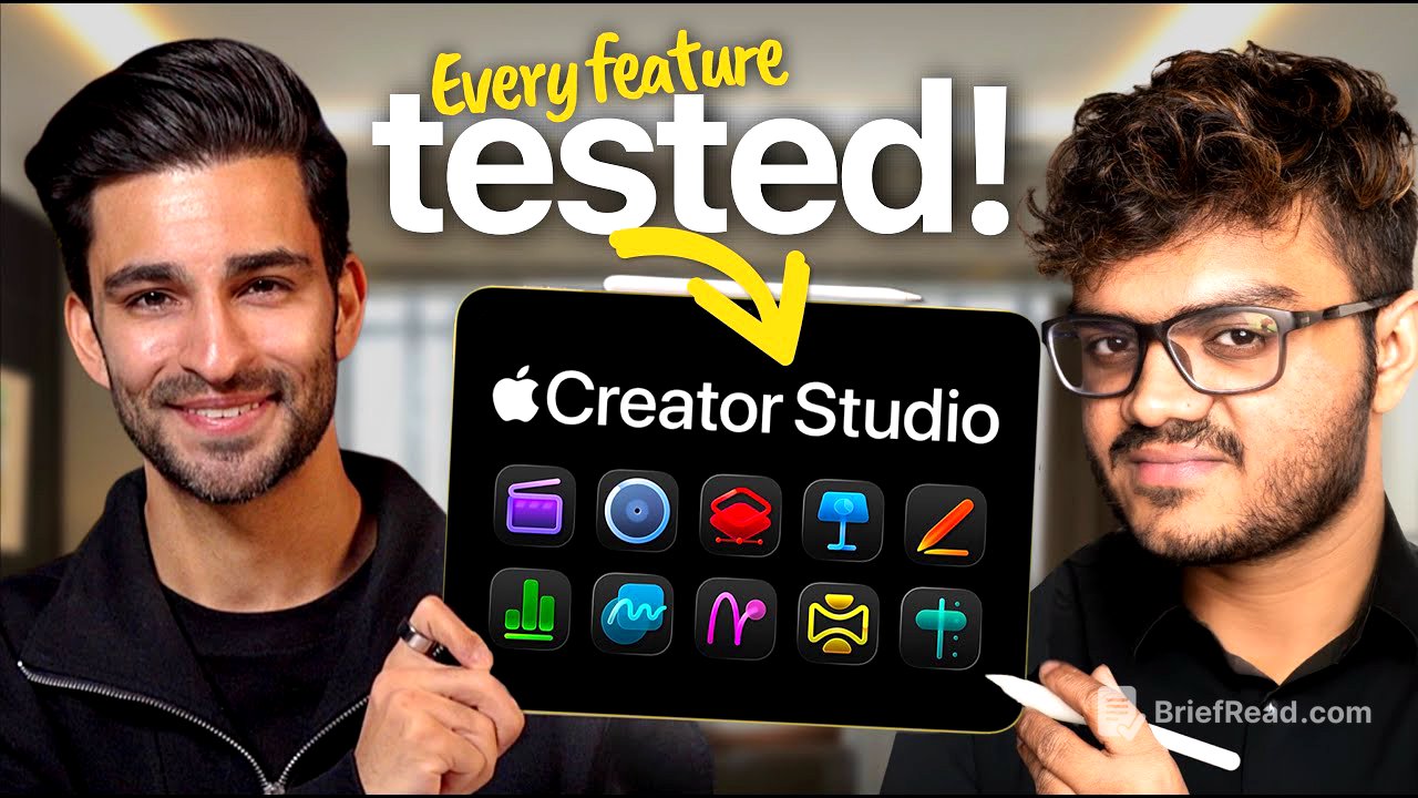 Apple Creator Studio on iPad – We Tested Every NEW Feature 🤯💻
