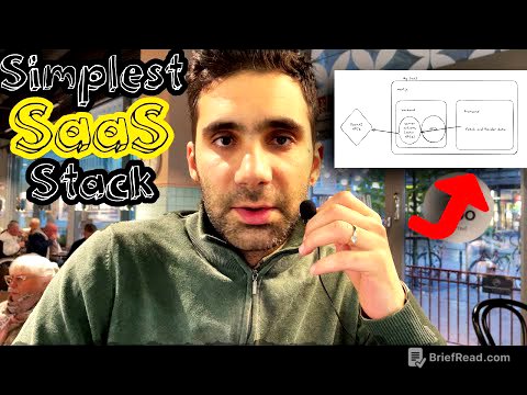 I built this SaaS with the Simplest Tech Stack possible! This is how you can too...