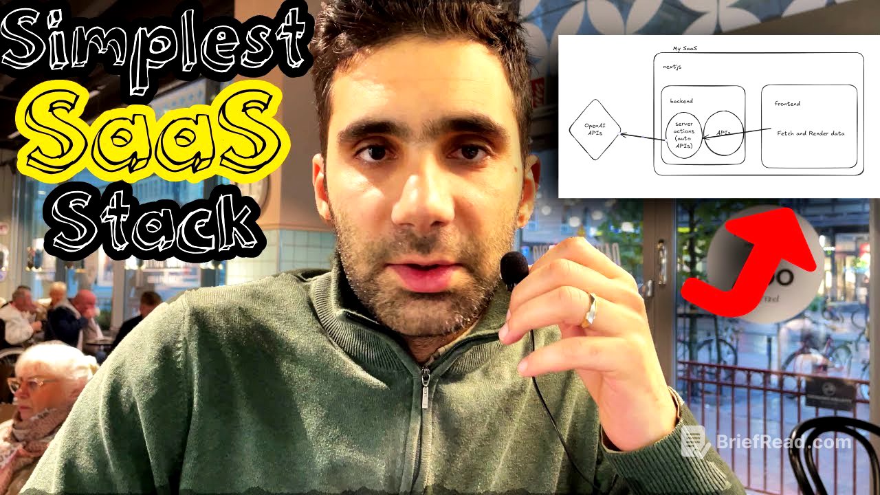 I built this SaaS with the Simplest Tech Stack possible! This is how you can too...
