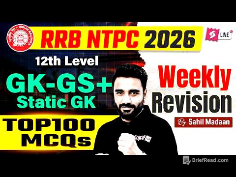 RRB NTPC 12th Level | NTPC GK GS Practice Set | NTPC 12th Level Class | NTPC GK GS by Sahil sir