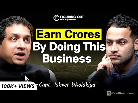 How To Earn Money With Solar, India Vs China & Business Ideas | Goldi Solar | FO342 Raj Shamani