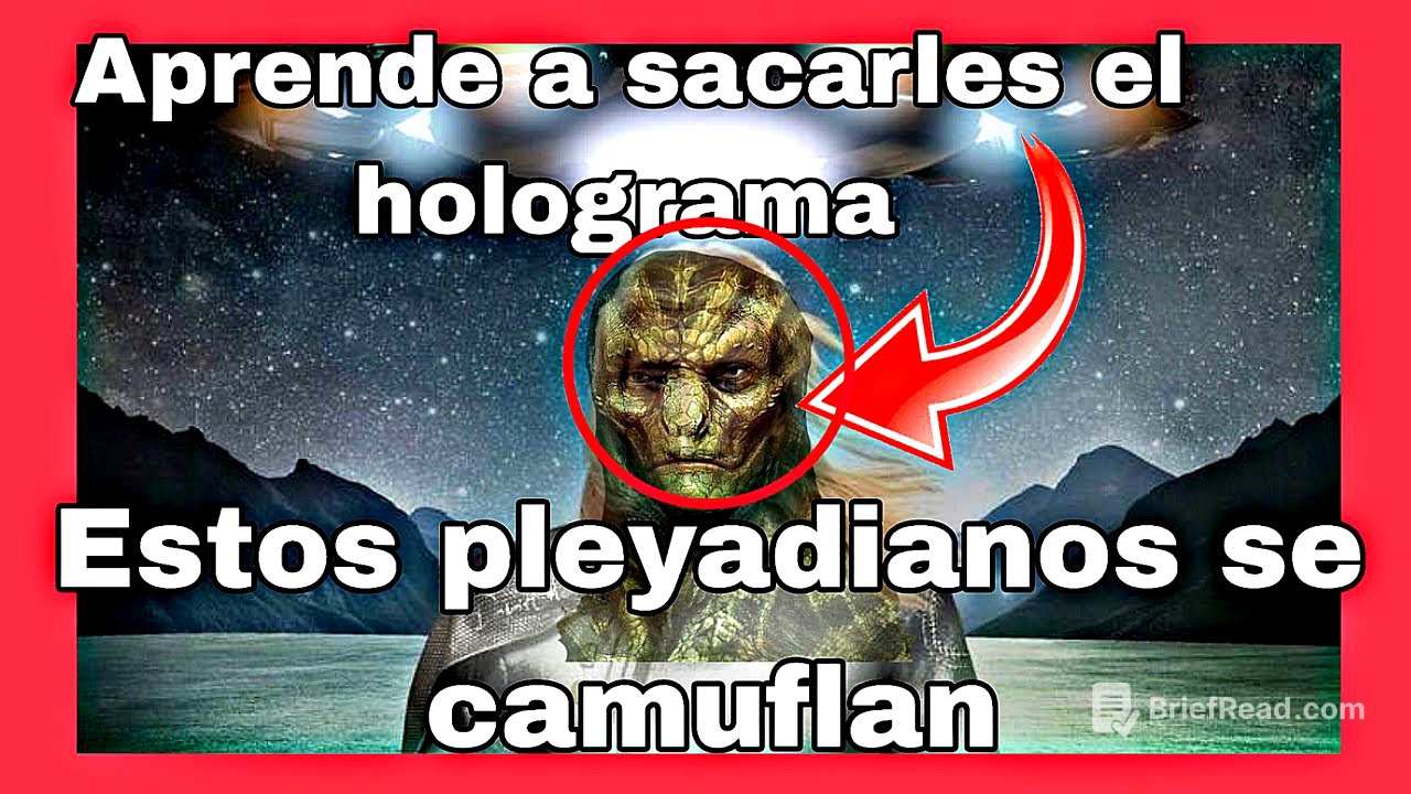 Como aprender a IDENTIFICAR a LOS controladores, y a los seres de luz, con nuestro sexto sentido⚡