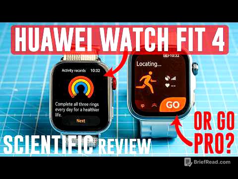 Huawei Watch Fit 4 & 4 Pro - Scientific Review