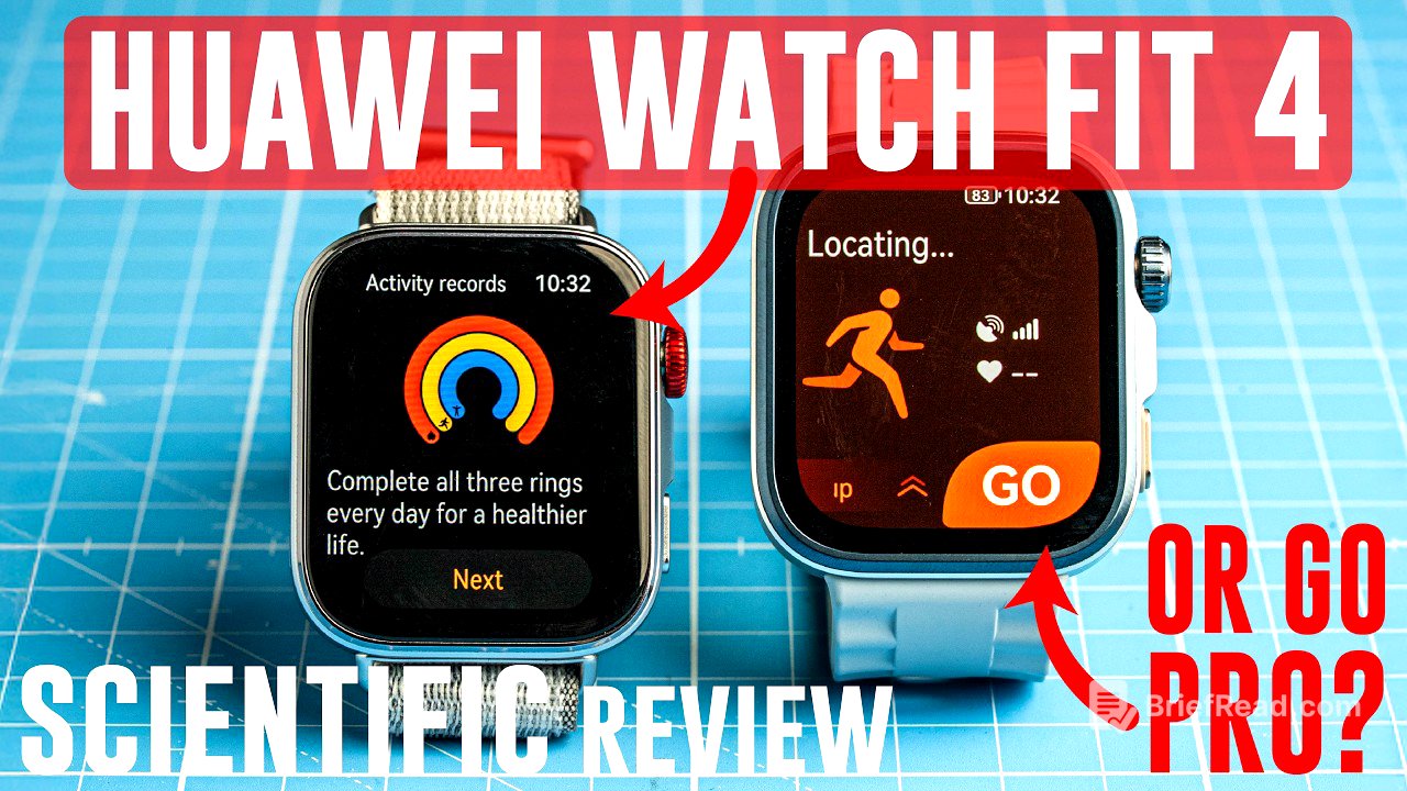 Huawei Watch Fit 4 & 4 Pro - Scientific Review