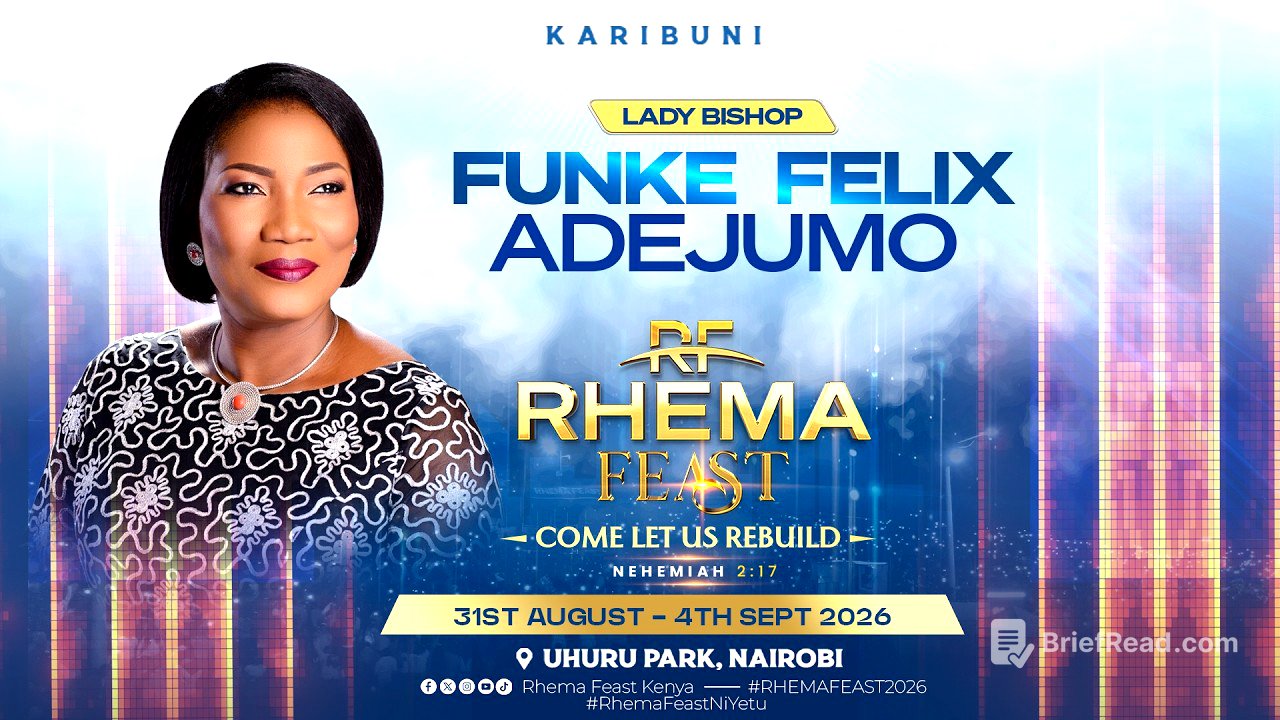 RHEMA FEAST 2026 | DAY 2 | SESSION 4 | YOU CAN REBUILD | LADY BISHOP FUNKE FELIX ADEJUMO