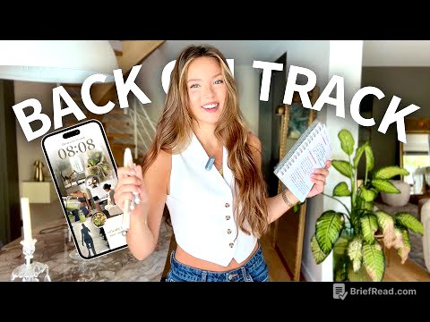 BACK ON TRACK | Organisation, Repas, VisionBoard... | SleepingBeauty