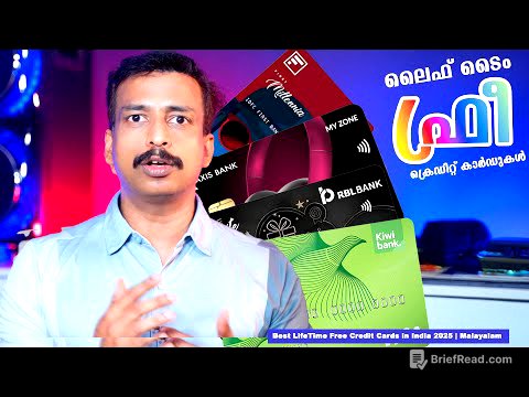 Best LifeTime Free Credit Cards in India 2025 | Malayalam