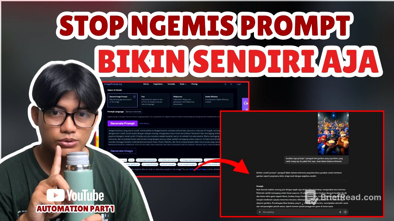 STOP Ngemis Prompt! Ini RAHASIA Mengetahui Prompt Gambar AI