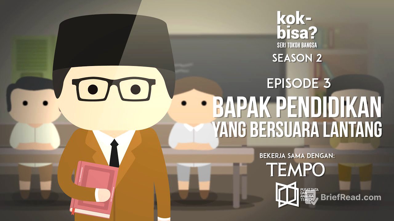 Ki Hadjar Dewantara, Bapak Pendidikan yang Bersuara Lantang