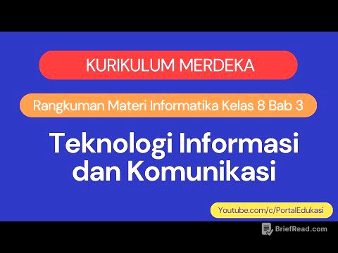 Kurikulum Merdeka Informatika Kelas 8 Bab 3: Teknologi Informasi dan Komunikasi