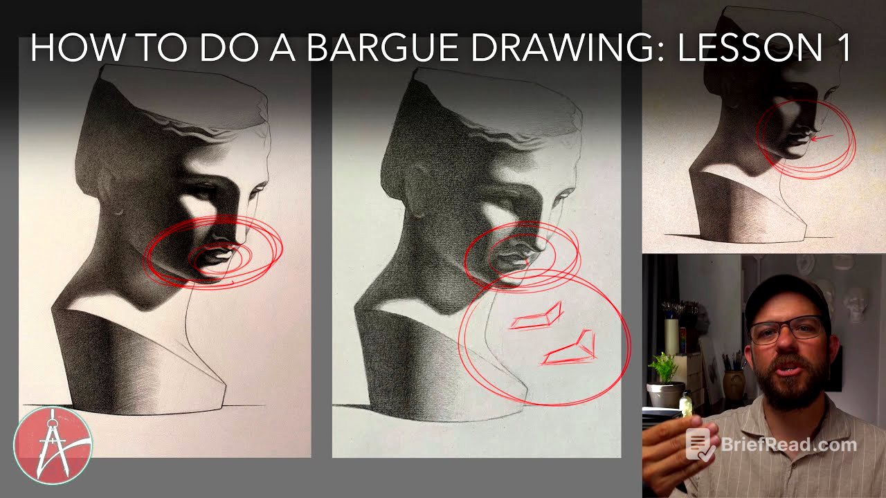 How to do a Bargue drawing: Lesson 1