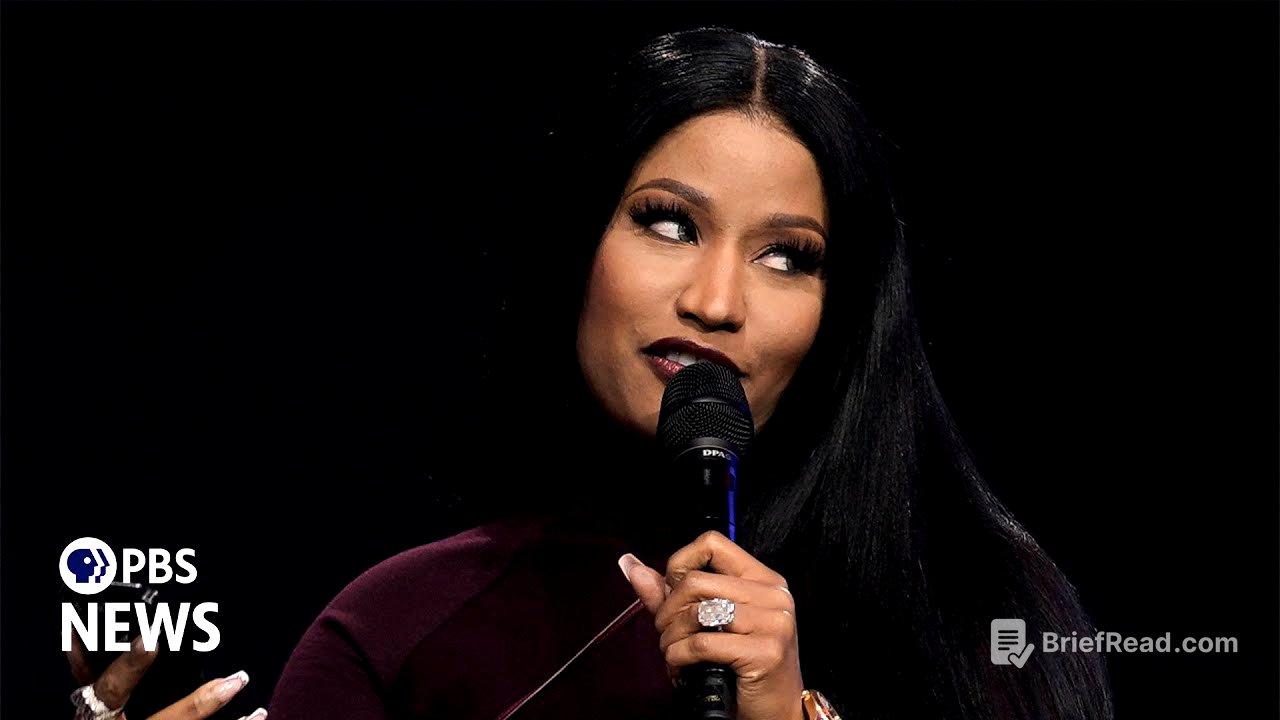 WATCH: Nicki Minaj discusses faith and politics with Erika Kirk at Turning Point USA conference