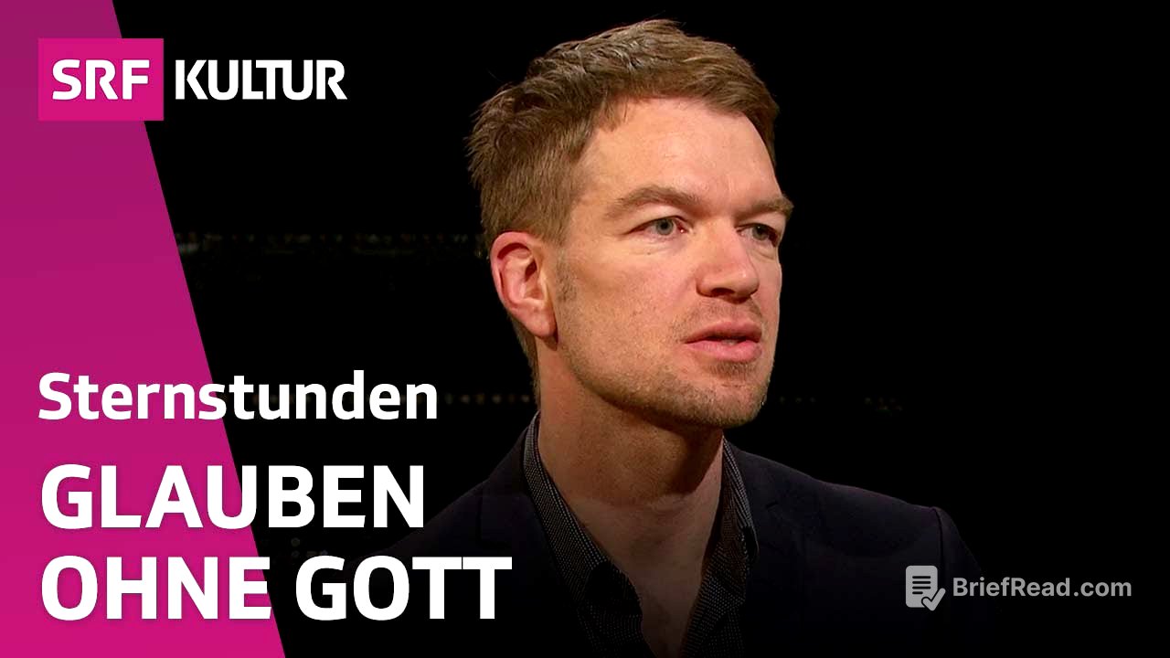 Atheist und trotzdem gläubig – geht das? | Sternstunde Philosophie | SRF Kultur