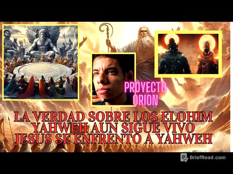 LA VERDAD SOBRE LOS ELOHIM,YAHWEH SIGUE VIVO? Y JESUS SE ENFRENTÓ A ELLOS