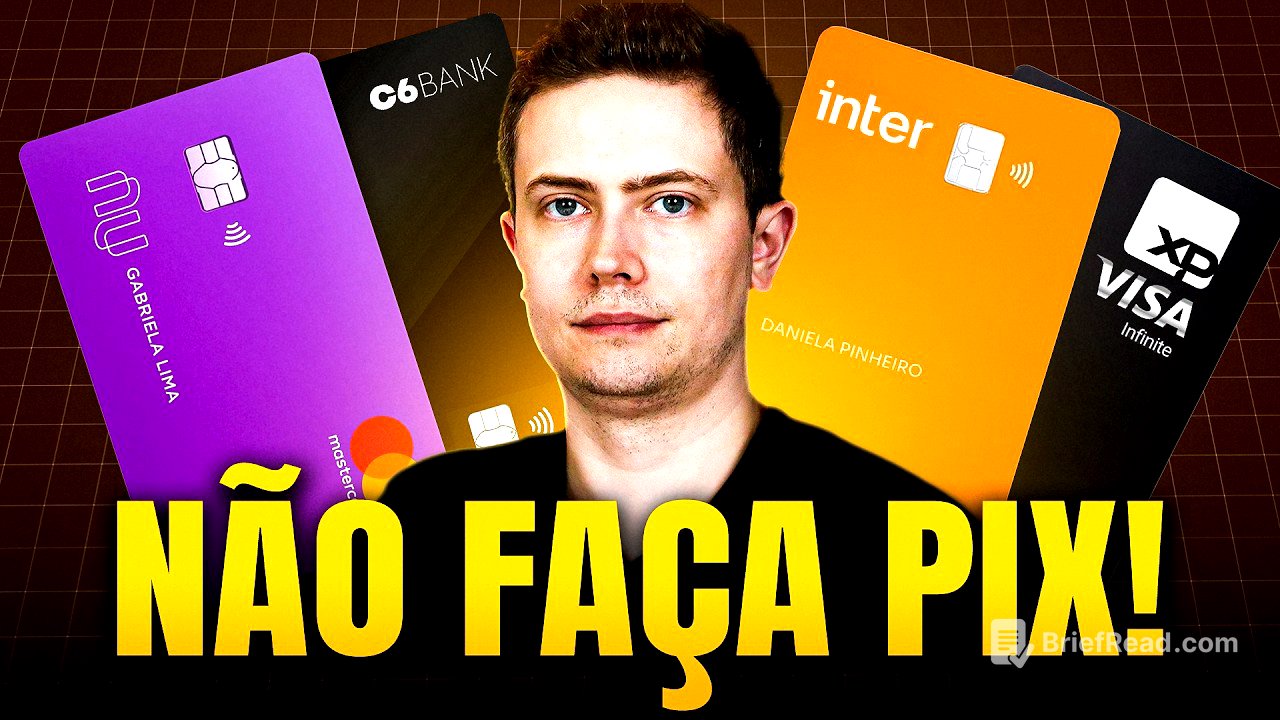 VEJA COMO GANHAR DINHEIRO COM O SEU CARTÃO DE CRÉDITO (e nunca mais faça PIX)