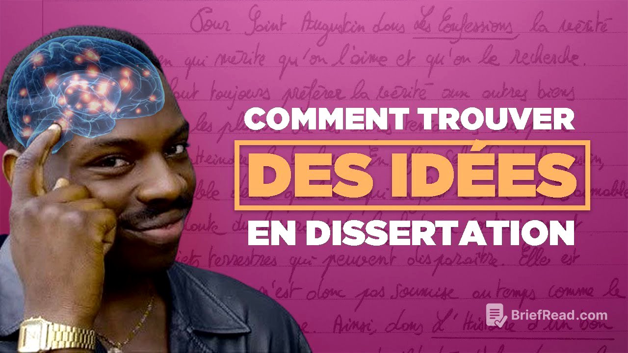 Comment trouver des idées en dissertation : les 3 solutions