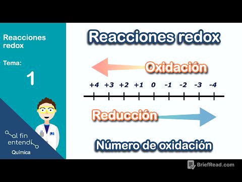 ¿Qué es OXIDACIÓN y REDUCCIÓN? ¿Para qué sirve el número de oxidación?