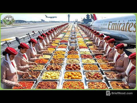 Inside Amazing Airline Food Processing - How Millions of Meals Are Made Every Day