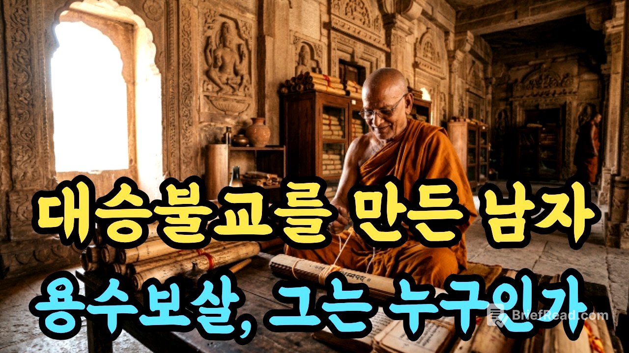 석가모니 이후 최고의 천재, 대승불교를 만든 남자  용수보살 나가르주나 일대기
