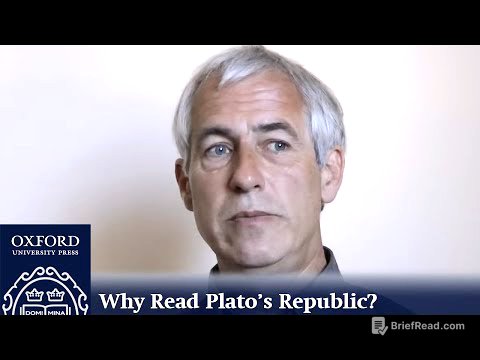 Why Read Plato's "Republic"? | Robin Waterfield