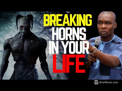 BREAK HORNS IN YOUR LIFE | APOSTLE JOSHUA SELMAN