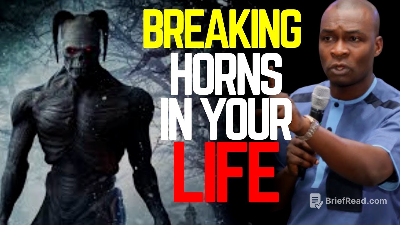 BREAK HORNS IN YOUR LIFE | APOSTLE JOSHUA SELMAN