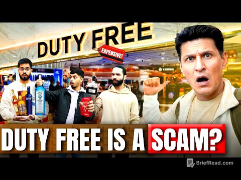 Duty-Free EXPOSED: Airport Scam No One Told You About. Local vs duty-free prices. Full Investigation