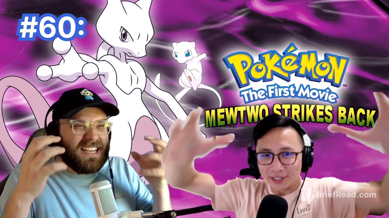Pokémon: The First Movie (1999) review | Two Dudes Watch Cartoons podcast #60