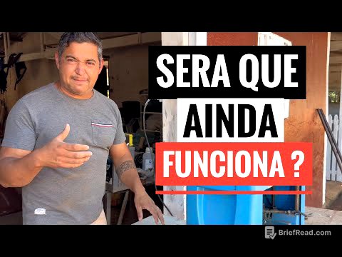 10 ANOS PARADA! ESSA MÁQUINA VAI NOS AJUDAR MUITO NO SÍTIO!