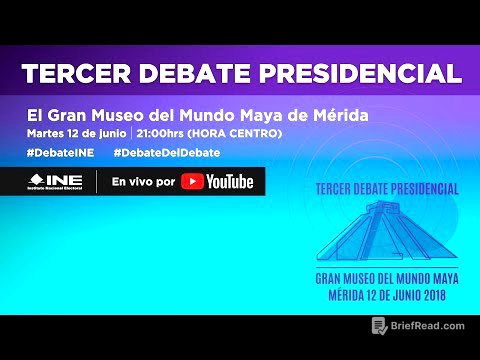 Tercer Debate Presidencial #Elecciones2018