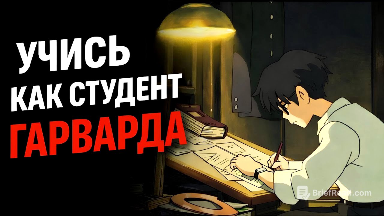 Как УЧИТЬСЯ БЫСТРЕЕ: 4 Метода из ГАРВАРДА