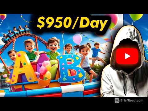 Earn $950 A Day Posting Kids Nursery Rhyme Videos Using Only Free AI Tools