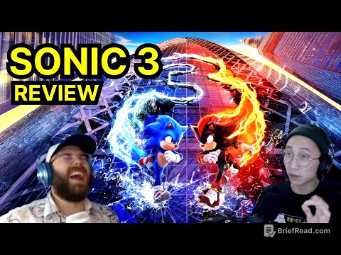 Sonic the Hedgehog 3 Review | Two Dudes Watch Cartoons podcast #97
