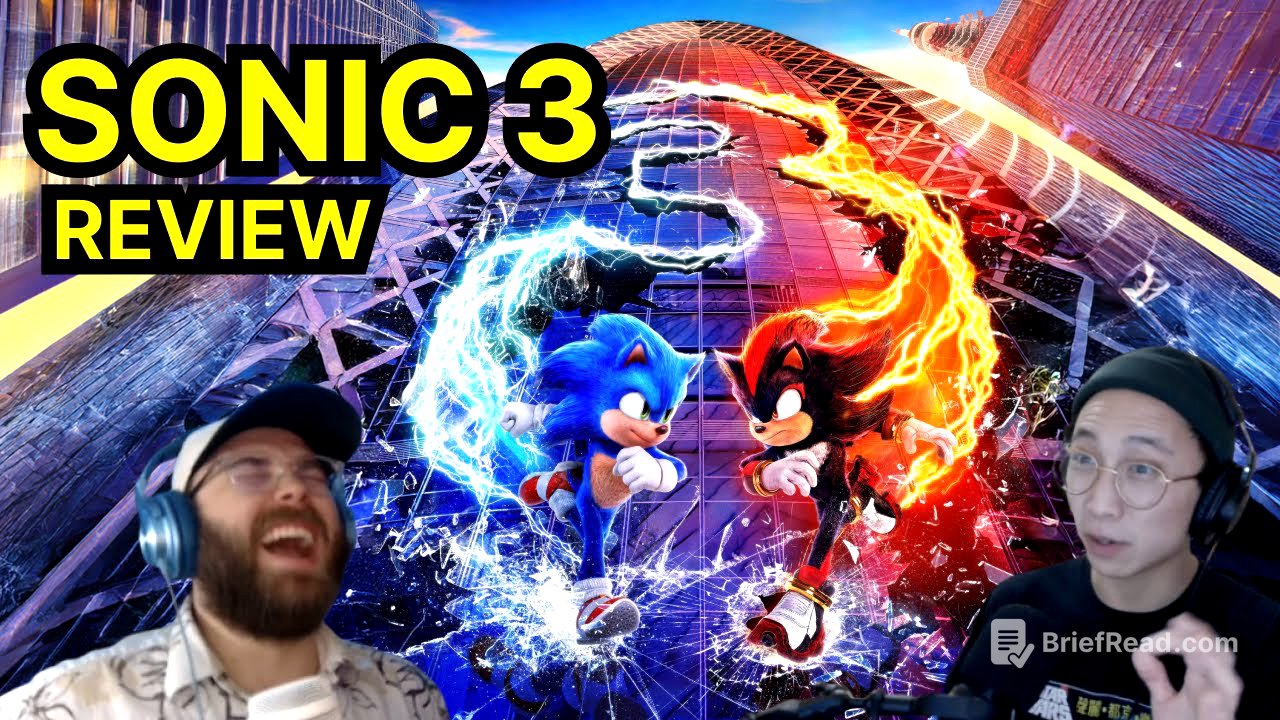 Sonic the Hedgehog 3 Review | Two Dudes Watch Cartoons podcast #97