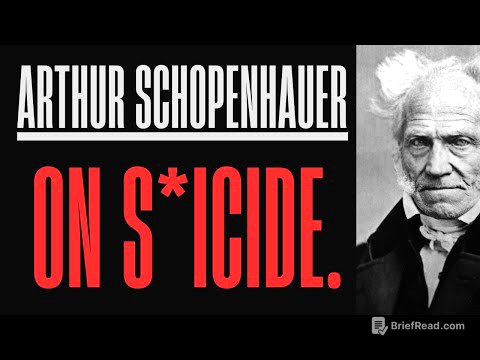 Schopenhauer on S*ICIDE (Hindi/हिंदी में)