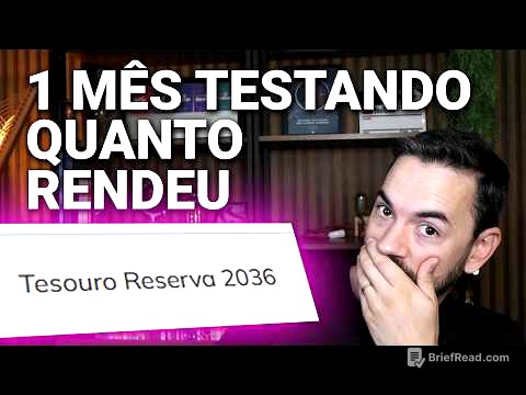 Quanto Rende o Novo Tesouro Reserva? (A Matemática na Tela)